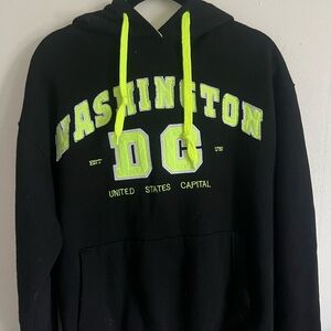 Black and Green Lightweight Shirt Jacket